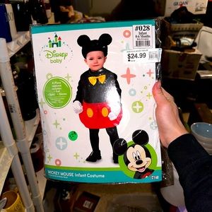 Party city Mickey Mouse Disney Halloween costume infant